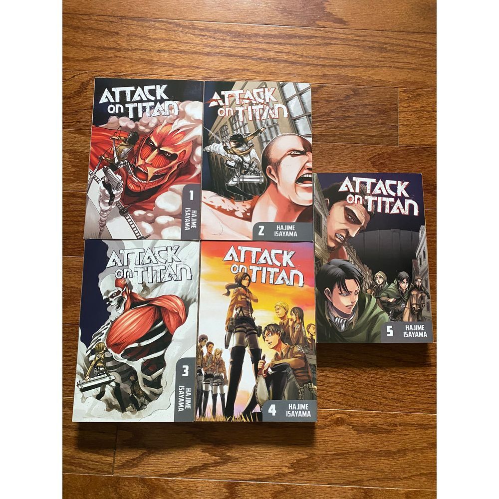Attack on‎ Titan Manga 1-5
